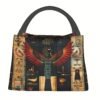 Egyptian Elephant Design Insulated Lunch Bag - Reusable, Waterproof Polyester Cooler for Camping, Picnics, Beach & Outdoor Adventures - Perfect Gift for Friends & Family, 27.94x16.0x17.02cm - Image 3
