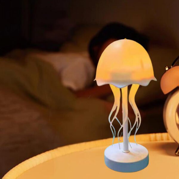 USB Rechargeable Jellyfish LED Night Light – Warm Glow, Rotatable Design, Vibrant Colors for Bedroom, Office, Camping, Indoor & Outdoor Use, Jellyfish Lamp - Image 7