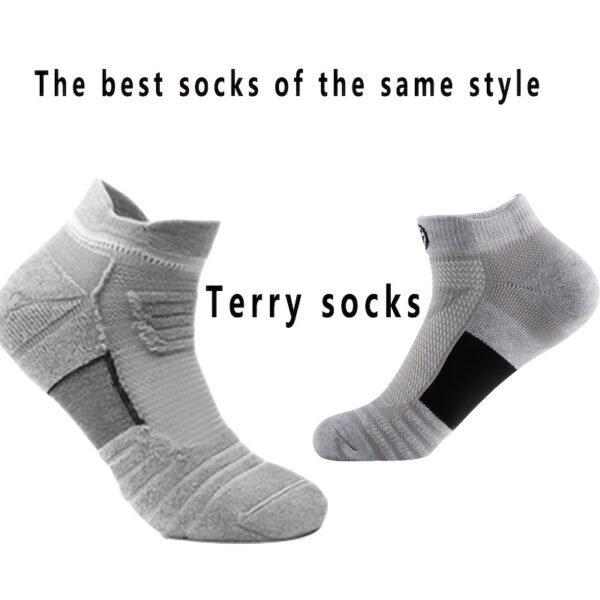 [GLENMEARL Breathable Sports Socks] 6 Pairs GLENMEARL Men's Athletic Socks - Soft Breathable Comfortable Low Cut Sports - Geometric Pattern Knit Fabric, 90% Polyester 10% Spandex, Hand Wash Only - Image 2
