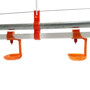 AGRIESO Nipple Drinking Line System Automatic Chicken Drinkers Chicken Feeder Drinkers Nipple Drinker