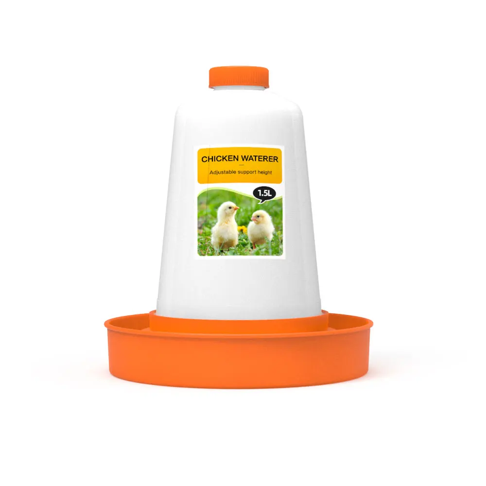 Coofull 1kg 1.5kg Feeder with Leg Poultry Plastic Feeder and Drinker with Leg - Image 12